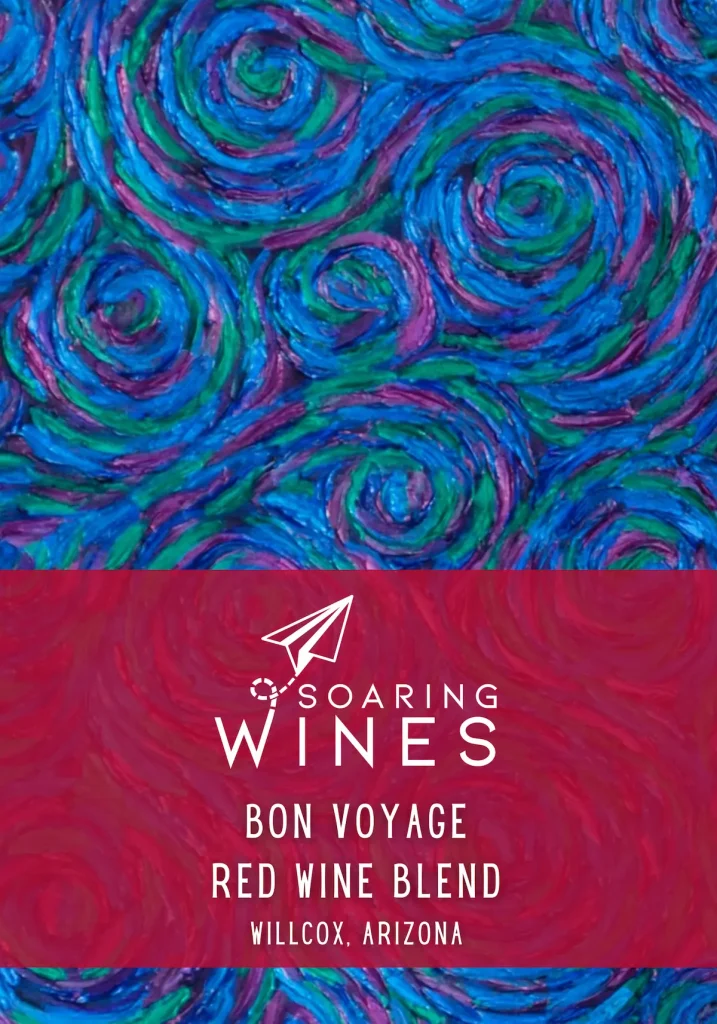 Arizona Rhone Style Wine - Soaring Wines Bon Voyage Red Blend Willcox