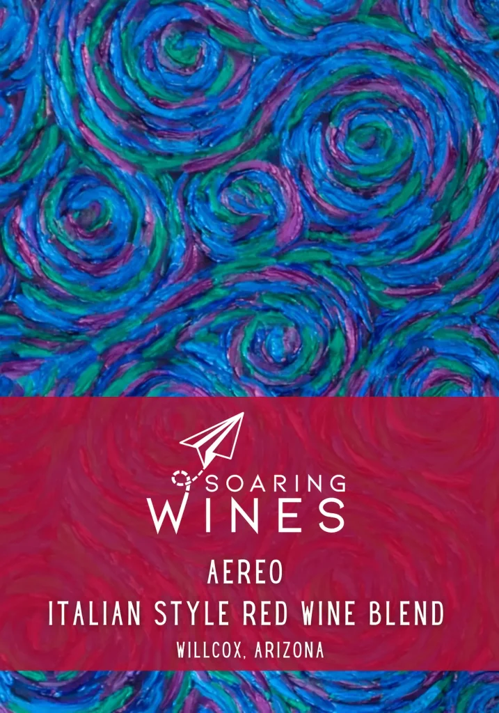 Arizona Italian Style Wine - Soaring Wines Aereo Red Blend Willcox
